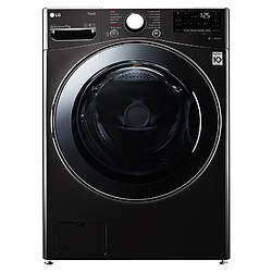 LG Lave-linge Direct Drive Lave-linge frontal - 17 kg - 1100 trs/min - TurboWash - Connecté - Noir