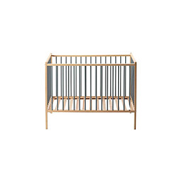 Avis Combelle Lit bébé Remi - Bleu gris