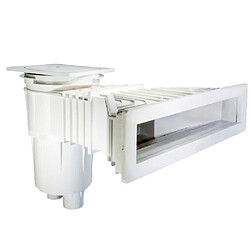 ASTRAL - Skimmer miroir norm XXL prestige GM vis parker Skimmer piscine liner ou béton - ABS anti UV - Grande ouverture