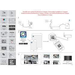 Chacon Kit de vidéosurveillance
