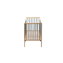 Combelle lit bébé Remi hybride - Bleu gris