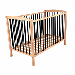 Combelle Lit bébé Arthur hybride - Noir