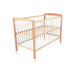 Combelle lit bébé évolutif Arthur - Blanc