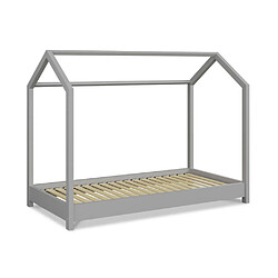 MAISON AUBERTIN Lit Cabane Gris