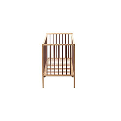 Combelle Lit bébé évolutif en bois - Rose poudre