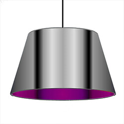 Corep Lustre Suspension - Argent brillant/Rose