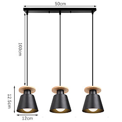 Avis Stoex Suspension plafonnier - Noir