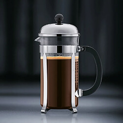 Bodum cafetière à piston Chambord - Chromé pas cher