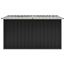 Helloshop26 Coffre de jardin 171 cm - Anthracite