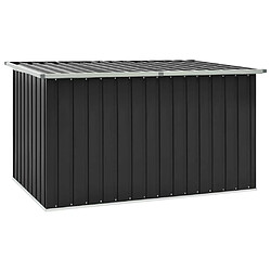 vidaXL Boîte de rangement jardin 171x99x93 cm - Anthracite