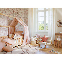 Atmosphera Lit cabane enfant - Bois pas cher