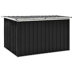 Avis Helloshop26 Coffre de jardin acier - Anthracite