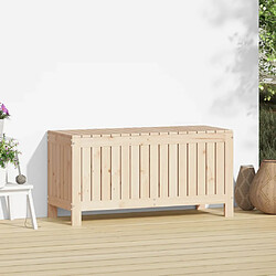 Avis vidaXL Boîte de rangement 108x42,5x54 cm - Bois de pin