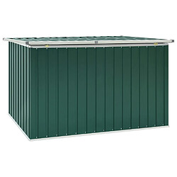 Acheter Helloshop26 Coffre de rangement jardin acier - Vert