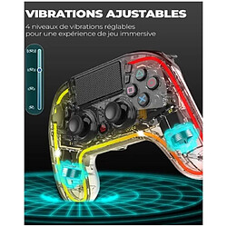 Spirit of Gamer Manette PS4 Bluetooth NEON