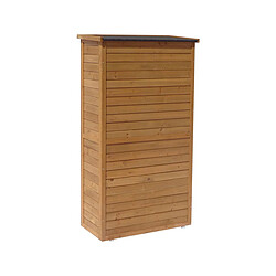 Acheter Habitat Et Jardin Armoire de jardin [ ]Space[ ] - 87 x 46.5 x 160 cm - Marron