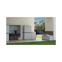 Plastiken Coffre de jardin résine - Beige