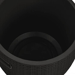 Acheter Helloshop26 Coffre de rangement extérieur - Noir