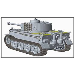 Avis Rye field model maquette char Tiger I Fehrmann 1/35