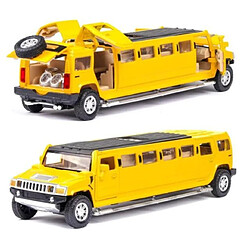 Hummer limousine jouet métal 1:32 - Jaune