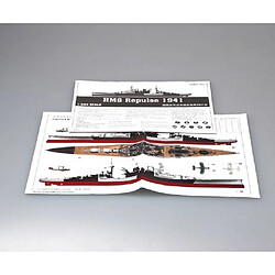 Acheter Trumpeter maquette HMS Repulse 1941 - Gris