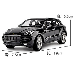 Porsche Macan voiture miniature - Noir