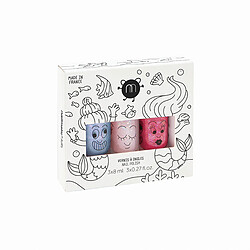 Nailmatic Coffret 3 Vernis Merlin/Polly/Sissi