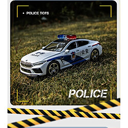 BMW M8 modèle réduit diecast 1:32 - Blanc pas cher