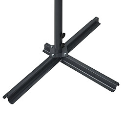 Avis Helloshop26 Auvent sur pied 600 x 300 cm - Anthracite