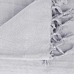 Atmosphera Manta de cama gris claro 230 x 250 cm