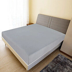 VIDAXL Draps-housses 160x200 Gris