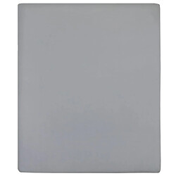 VIDAXL Draps-housses 160x200 Gris