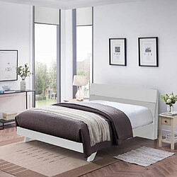 LLB LIVING LIFE BED LLB Lit double 160x200 - Blanc