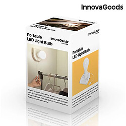 Totalcadeau Lampe LED portative à piles - Blanc pas cher