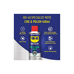 WD40 Cire & Polish Moto - 400 ml
