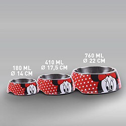 Acheter Disney Minnie Mouse Mangeoire Rouge Noir 180ml