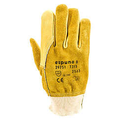 Avis Manut Espuna - 5 Paires de Gants Cuir, Fleur de Bovin