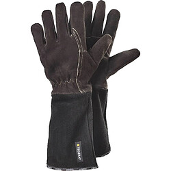 Gants de soudure anti chaleur en cuir fleur caprin - 6 paires