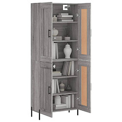 Avis VIDAXL vidaXL Buffet haut - Sonoma gris