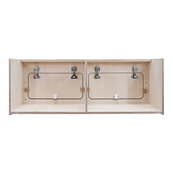 Avis Monstershop Vaisselier 2 portes - Marron
