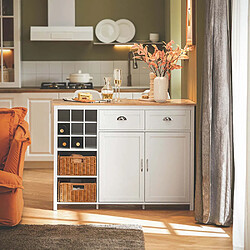 SoBuy Îlot de Cuisine KNL05-W