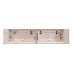 Avis Monstershop Vaisselier de rangement MDF - Marron