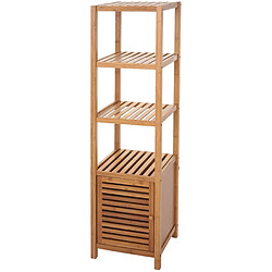 Avis Decoshop26 Meuble sous-vasque bambou - Or