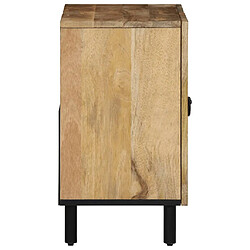 Acheter VidaXL Armoire de salle de bain bois manguier