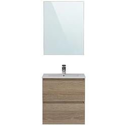 Meuble bas de salle de bain Pegane