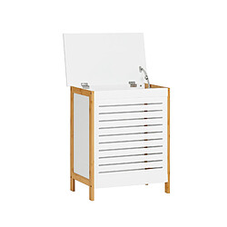 SoBuy Corbeille à Linge - Blanc