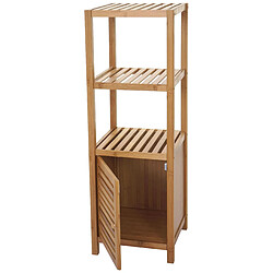 Decoshop26 Etagère armoire bambou 110x36x34 cm