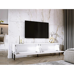 Acheter 3xeliving Meuble TV moderne - Blanc mat