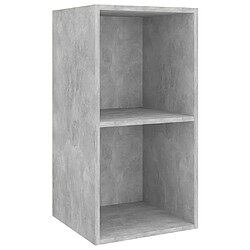 Acheter vidaXL Ensemble Meuble TV 3 pcs Gris Béton
