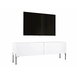 3xeliving Meuble TV - Blanc mat